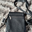 Crossbody черная кожаная сумка (фото #4)