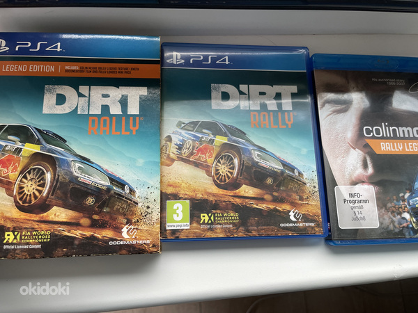 Dirt Legendary edition ps4+ 2 игры в комплекте. (фото #1)
