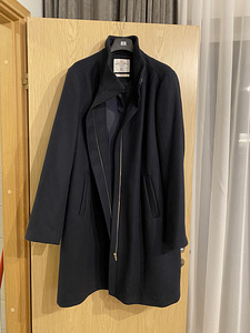 НОВЫЙ !! Пальто 2XL, темно-синее (2 фото из 4)