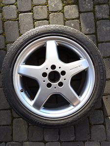 17 " MB AMG erilaiused veljed rehvidega 5x112 7,5" ja 8,5" (5 foto / 9)