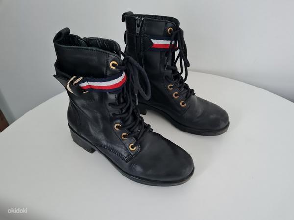 Кожаные ботинки tommy hilfiger 37 (фото #1)
