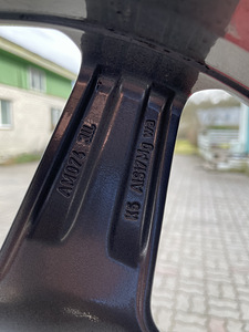 Mercedes-Benz 18 tolli originaalvelg 1tk (5 foto / 8)