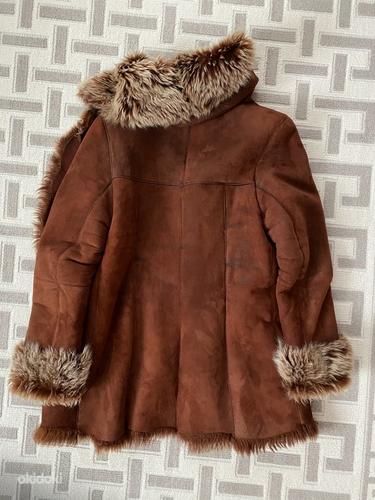 Женское кожаное пальто (фото #3)