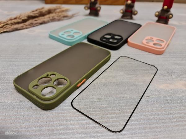 Комплект защиты iPhone 14, 14pro, Max, Pro Max Чехол + стекло (фото #3)