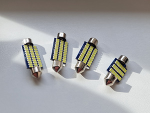 C5W led valgus autos 31 36 39 41mm canbus kahepolaarne (1 foto / 5)