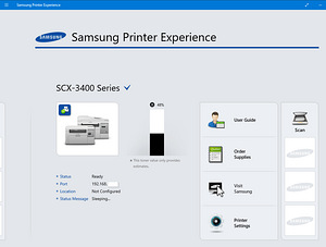 Juhtmeta laserprinter Samsung SCX-3400 (kasutatud) (6 foto / 7)