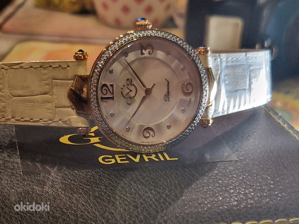 Продаются фирменные швейцарские часы GEVRIL - 65% Очень крас (фото #3)