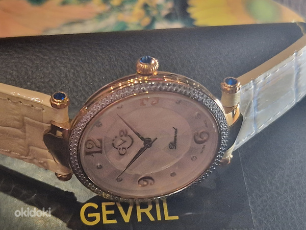 Продаются фирменные швейцарские часы GEVRIL - 65% Очень крас (фото #4)