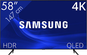 Teler Qled Samsung 58 tolli uueväärne (2 foto / 3)
