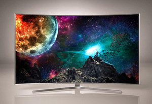 Samsung SUHD 4k 3d 9 seeria tippmudel nutipuldiga