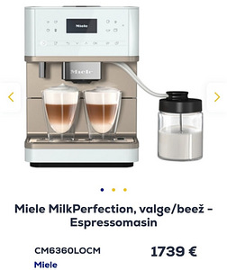 Miele täisautomaatne tippklassi kohvimasin ! (5 foto / 5)
