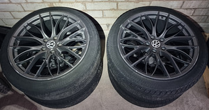 Литые диски Multivan T5 5×120 R20 с всесезонными шинами (3 фото из 8)