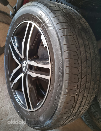 Vw Multivan T5 originaal valuveljed 5×120R17 koos rehvidega