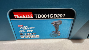 Makita akukruvikeeraja komplekt 40v XGT TD001GD201 (3 foto / 4)