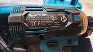 Makita akukruvikeeraja komplekt 40v XGT TD001GD201 (4 foto / 4)