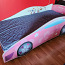 Кровать для девочек Цветочная машина (фото #1)