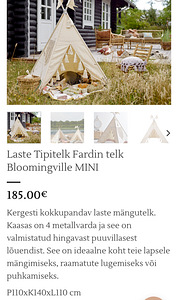 Bloomingville laste tipitelk (5 foto / 5)
