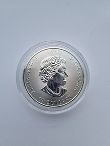 Серебряная монета 2 OZ $10 CANADA WEREWOLF (2 фото из 3)
