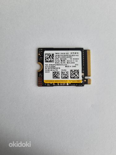 SAMSUNG 256 GB NVME GEN.4 M.2 SSD (фото #2)