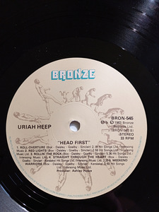 Uriah Heep "Head first" (2 фото из 3)