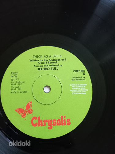 Jethro Tull "Thick as a brick" Newspaper sleeve (фото #3)