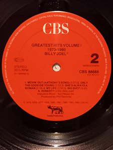 Billy Joel "Greatest Hits vol I & vol II" 2LP (3 foto / 6)