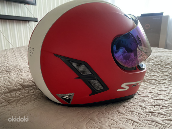 Мотоциклетный шлем AGV S4 + козырек (фото #3)