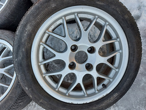 BBS Volvo 16 tolli veljed ja suverehvid (7 foto / 8)