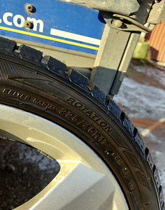 Saab veljed väga hea rehvidega (7 foto / 9)