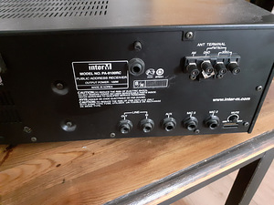 INTER M PA-9100RS Public address cassette receiver (6 foto / 8)