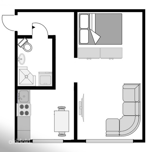 1-toaline renoveeritud korter Mustamäel - MÜÜDUD (foto #11)