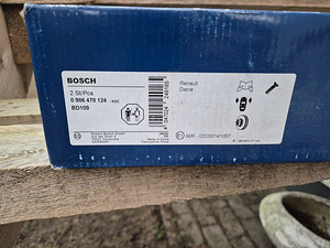 Müüa UUED Bosch pidurikettad (RENAULT / DACIA) (2 foto / 2)
