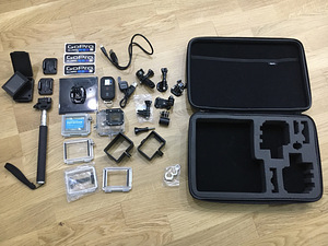 Gopro 3 black edition крепления + пульт + экран (1 фото из 3)