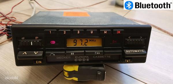 Магнитофон Becker Europa Cassette + BLUETOOTH W126 W123 w107 (фото #1)