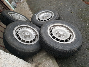 Литые диски Mercedes W123 W116 R14 (6 фото из 7)