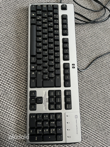 HP klaviatuur ID kaardi lugejaga
