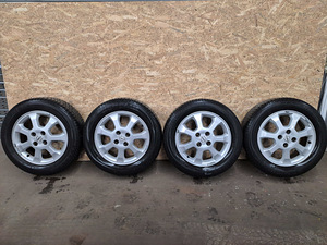 Литые диски Opel Astra G 4x100 15" + летние шины Michelin (1 фото из 7)