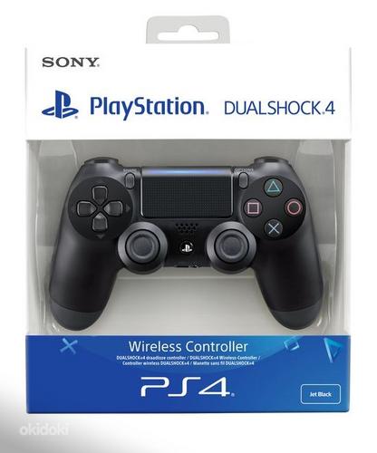 PlayStation 4 PS4 DualShock 4 черный пульт V2 новый Official (фото #1)