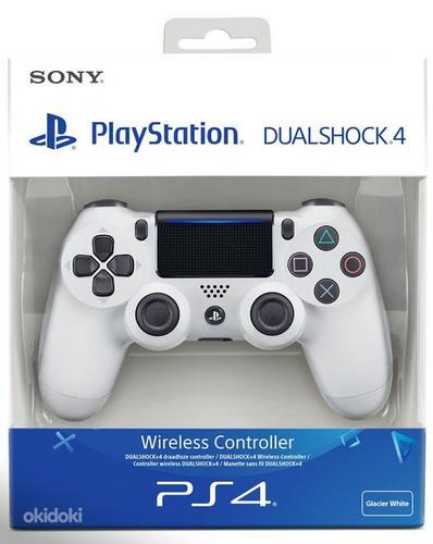 PlayStation 4 PS4 DualShock 4 valge pult V2 uus Official (foto #1)