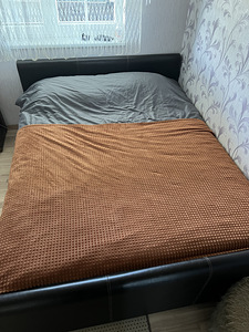 160x200 voodi+kvaliteetne madrats (2 foto / 4)