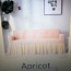 Эластичный чехол для дивана 3D-4-местного,абрикосового цвета (фото #1)