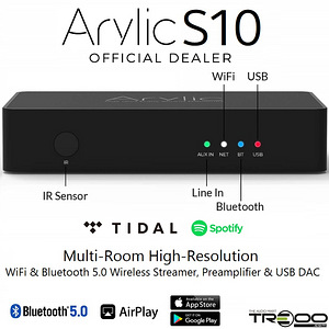 Arylic S10 - wifi/bluetooth multimeediapleier (3 foto / 3)