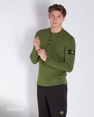 Stone Island воротник вязаный
