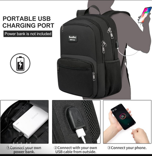 Новый непромокаемый рюкзак для лаптопа,школы,путешествий (фото #4)