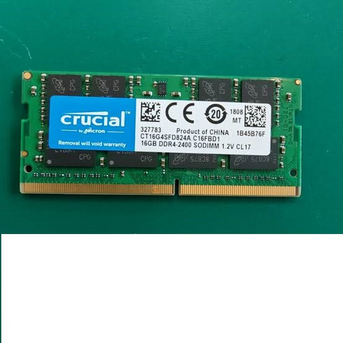 16GB Sodimm Crucial DDR4 2400 1.2V CL17 ram mälu sülearvutil