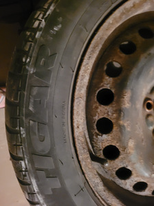 Ford mondeo talverehvid plekkvelgedega 205/55 r16 (3 foto / 3)