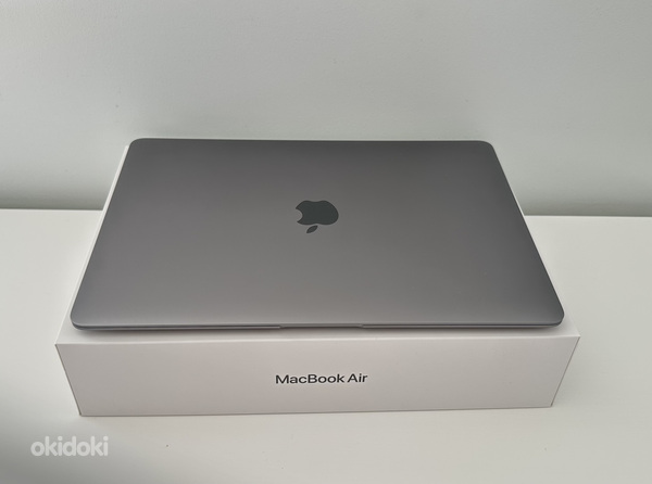 MacBook Air 13”, M1, 2020 + laadija