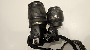 Nikon D5500 + 2 objektiivid (2 foto / 2)