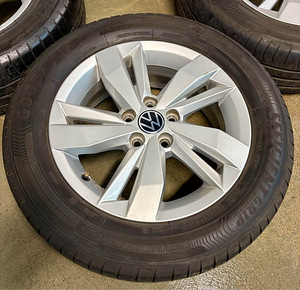 VW/SKODA 5x100 R15 veljed rehvidega (3 foto / 6)