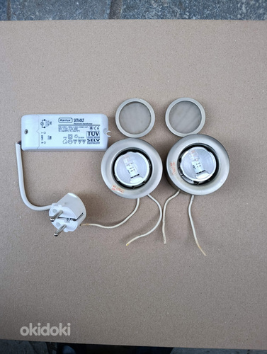 Led lambid 2tk ja plokk köögi kapile